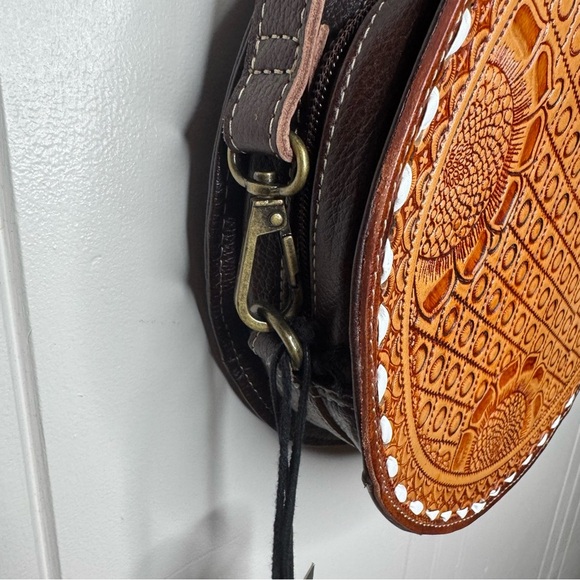 Myra Bag Tan Crossbody Bag - Picture 8 of 13